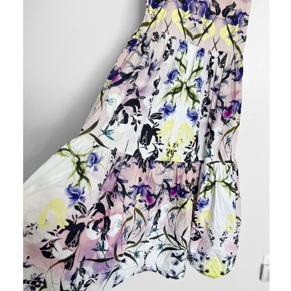 Bibhu Mohapatra Collective Tiered Floral Maxi Dress - Picture 7 of 10